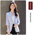 Fashionable Goddess-Style Cropped-Sleeve Lightweight Sun-Protection Jacket