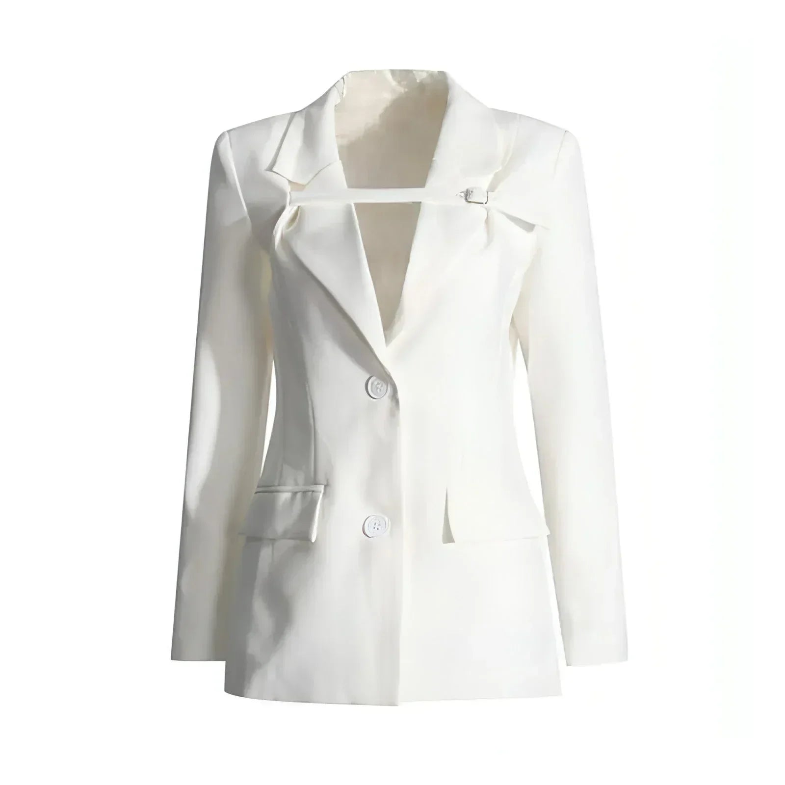 Fashion Slim Fit Patchwork Suit Jacket For Women | Femstylo