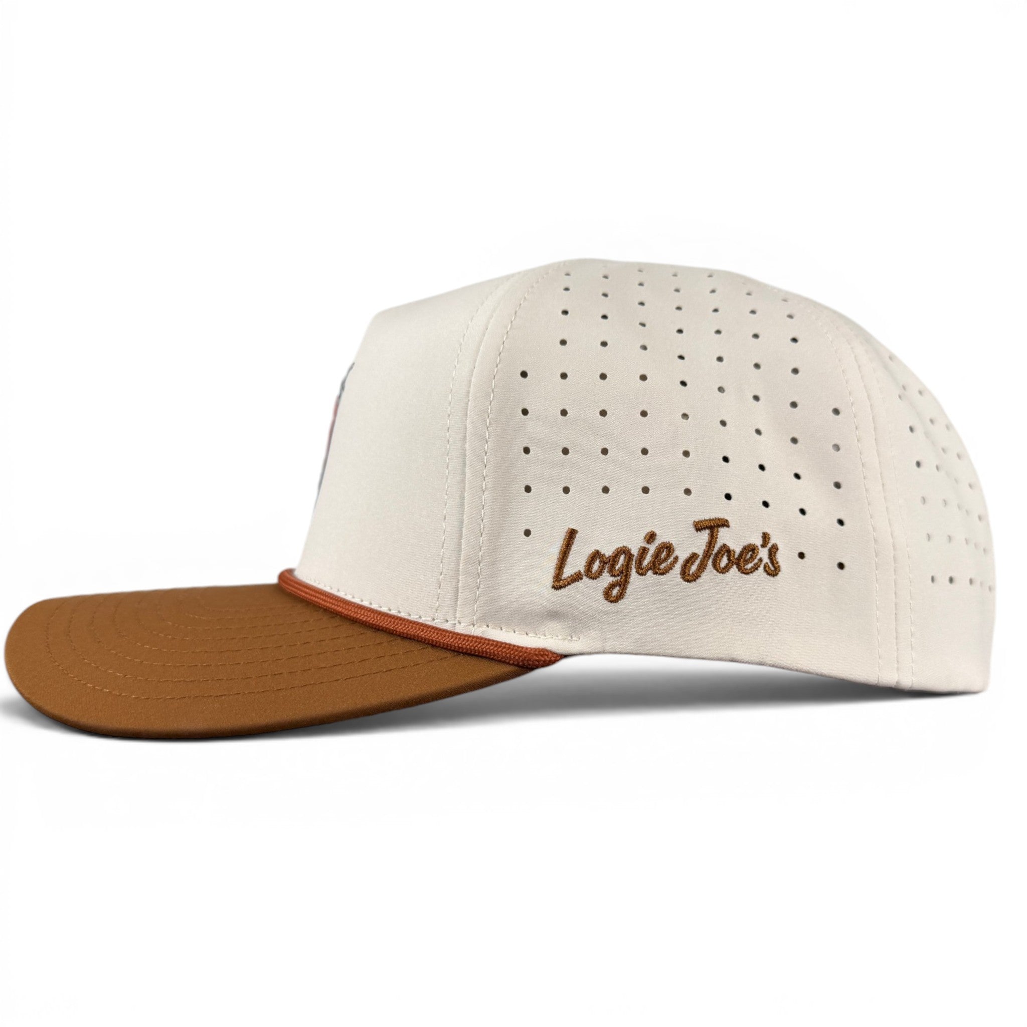 Old Fashioned Golf Hat | Snapback Cap | Built-in Magnetic Ball Marker Holder + Marker Included | Adjustable