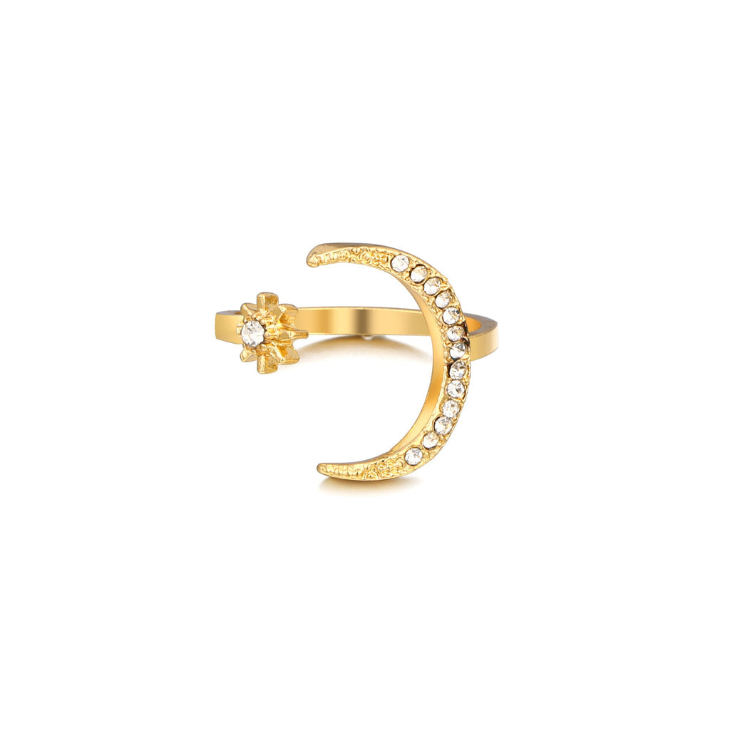 Fashion Star Ethnic Style Index Finger Ring