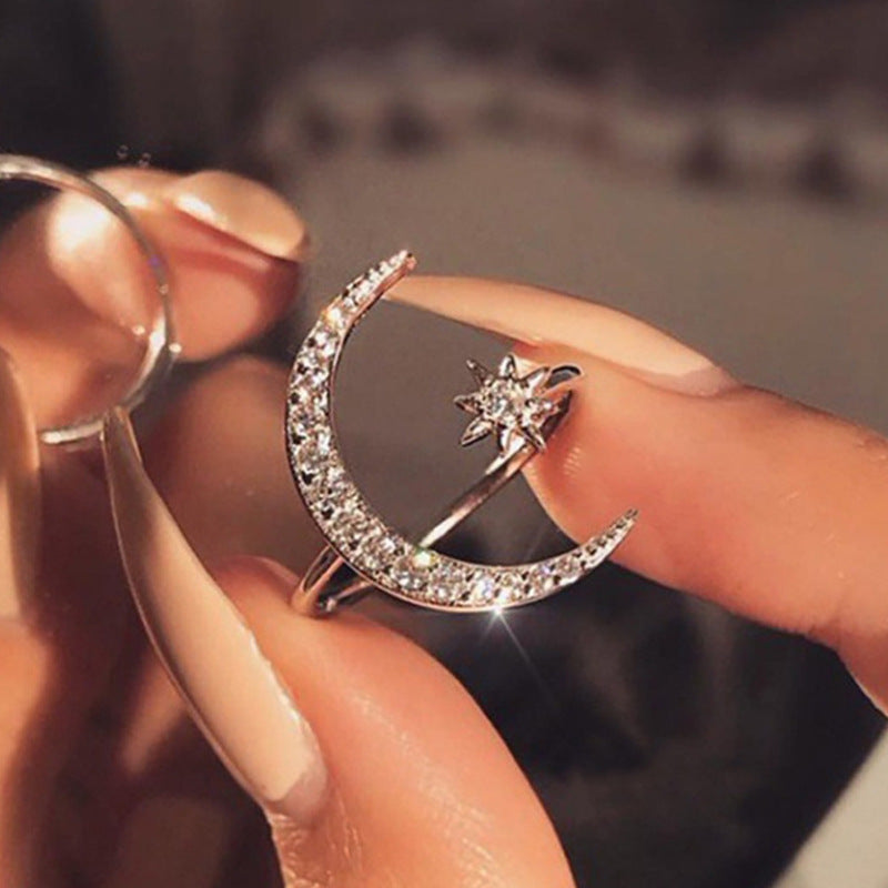 Fashion Star Ethnic Style Index Finger Ring