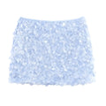 Ladies Sequin Mini Skirt European and American Style Skirt Summer New Fashion Women's Clothing Simple Slim Hip Dress