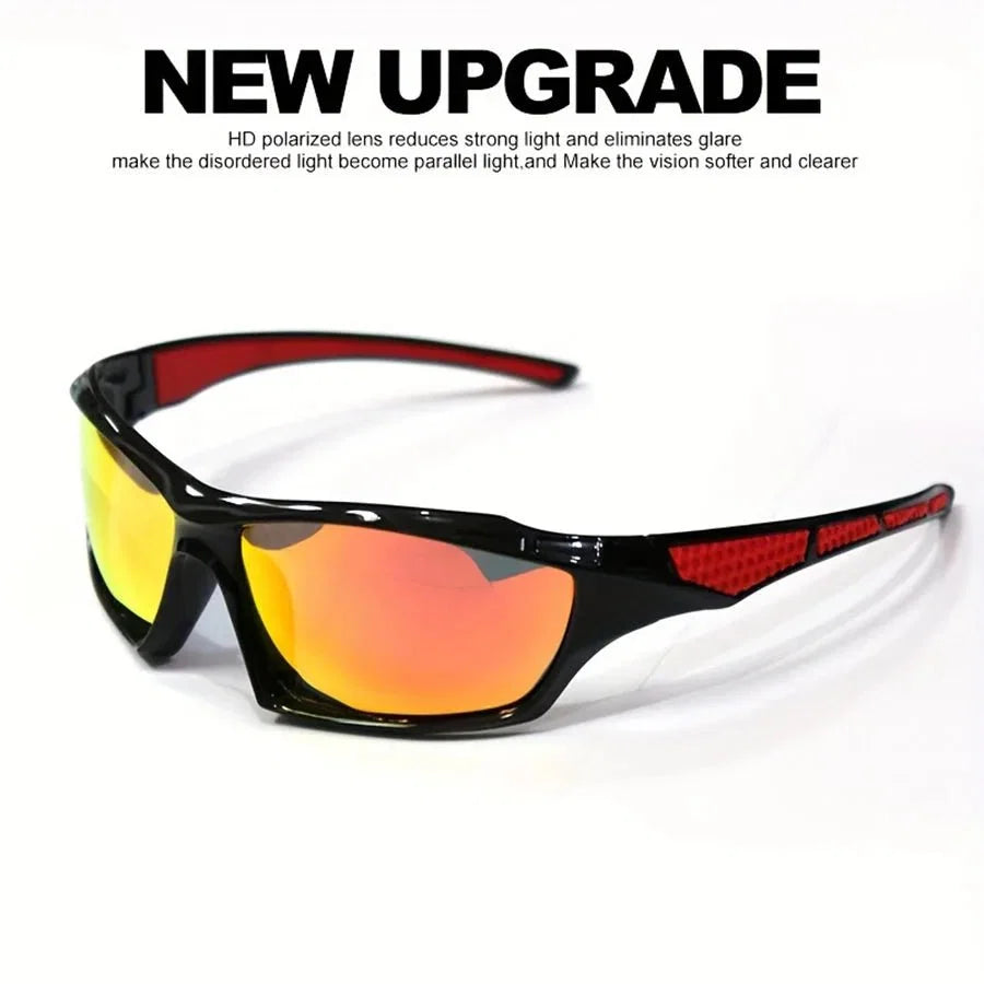 Fashion Sports Polarized Sunglasses | Round Frame UV Protection Eyewear for Men and Women