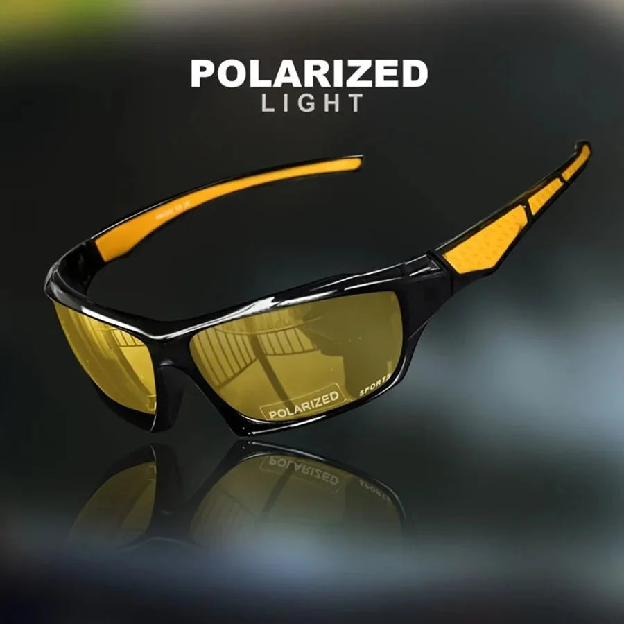 Fashion Sports Polarized Sunglasses | Round Frame UV Protection Eyewear for Men and Women