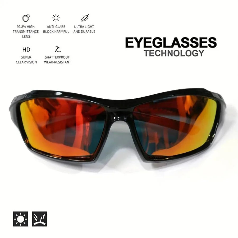 Fashion Sports Polarized Sunglasses | Round Frame UV Protection Eyewear for Men and Women