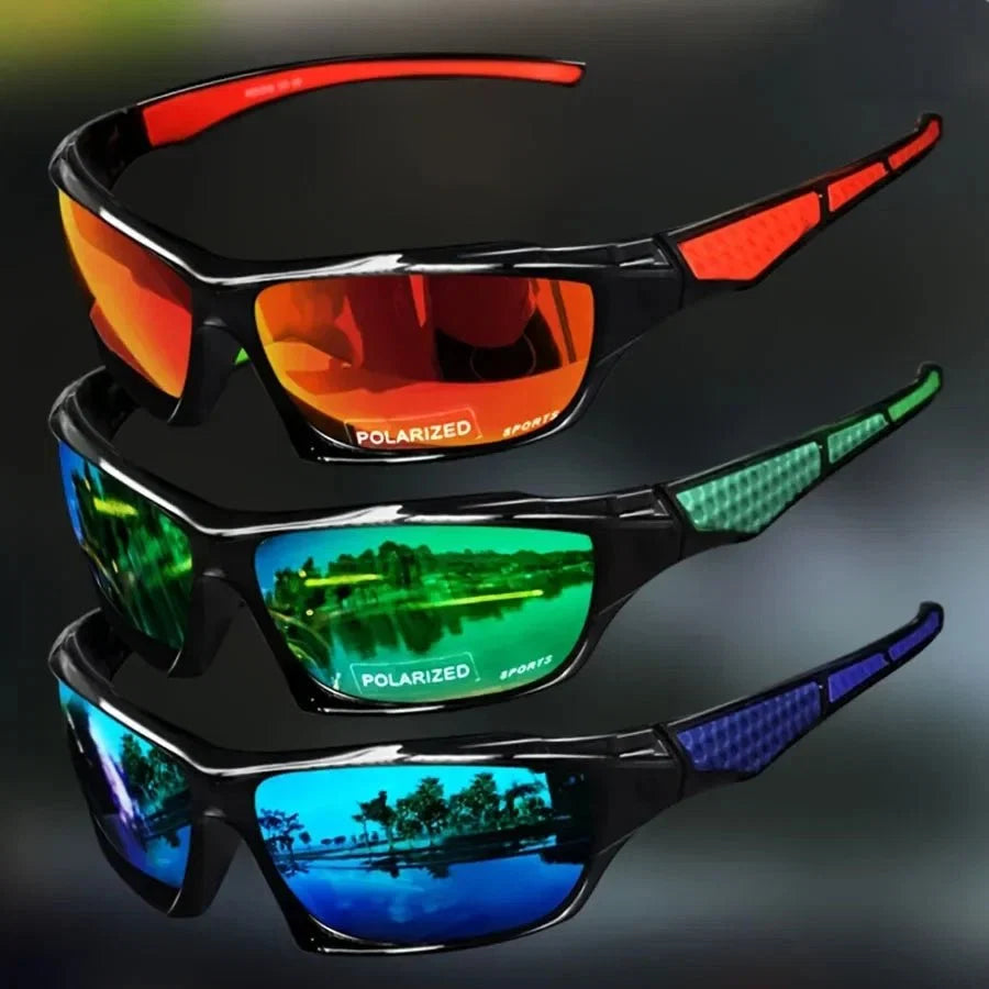 Fashion Sports Polarized Sunglasses | Round Frame UV Protection Eyewear for Men and Women