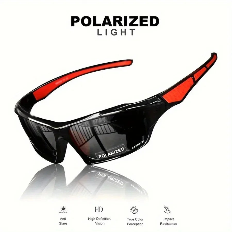 Fashion Sports Polarized Sunglasses | Round Frame UV Protection Eyewear for Men and Women