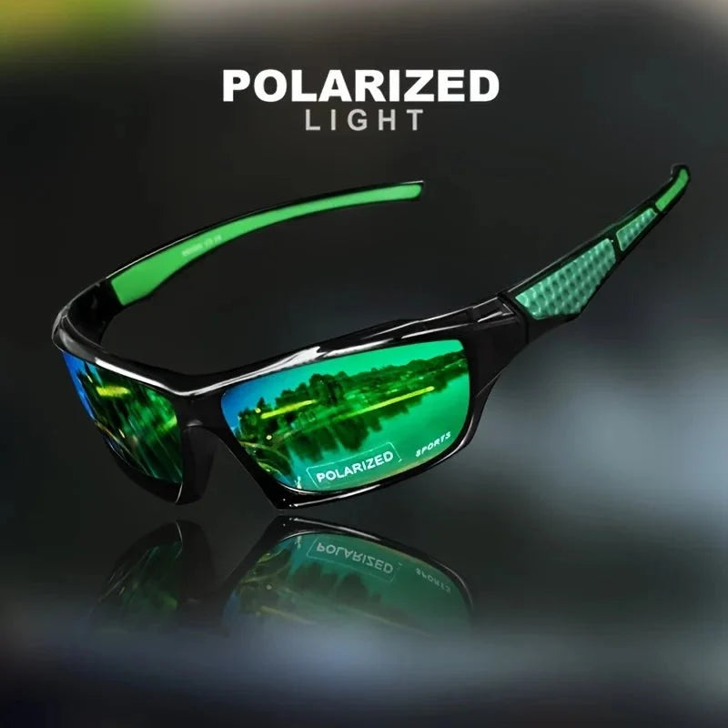 Fashion Sports Polarized Sunglasses | Round Frame UV Protection Eyewear for Men and Women