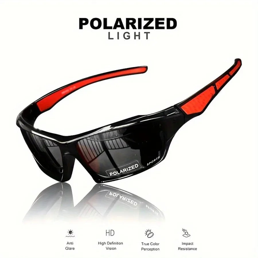 Fashion Sports Polarized Sunglasses | Round Frame UV Protection Eyewear for Men and Women