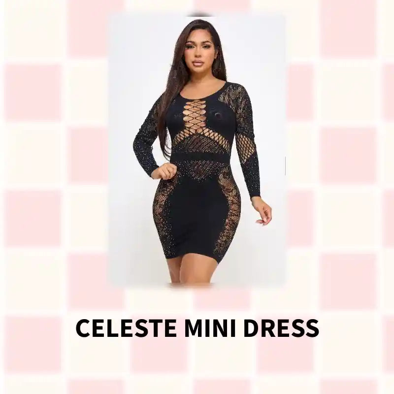 Celeste Mini Dress by@Outfy