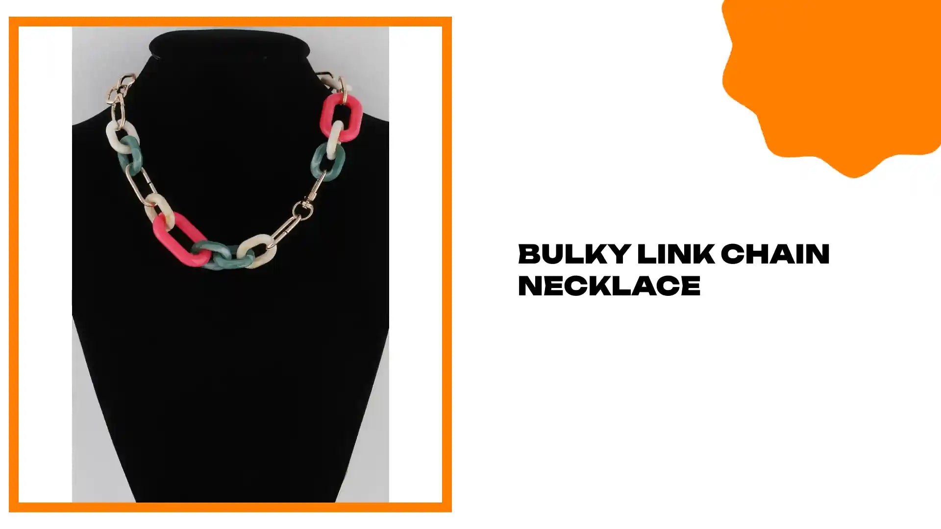 Bulky Link Chain Necklace by@Outfy