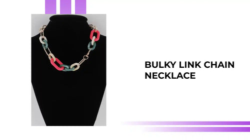 Bulky Link Chain Necklace by@Outfy